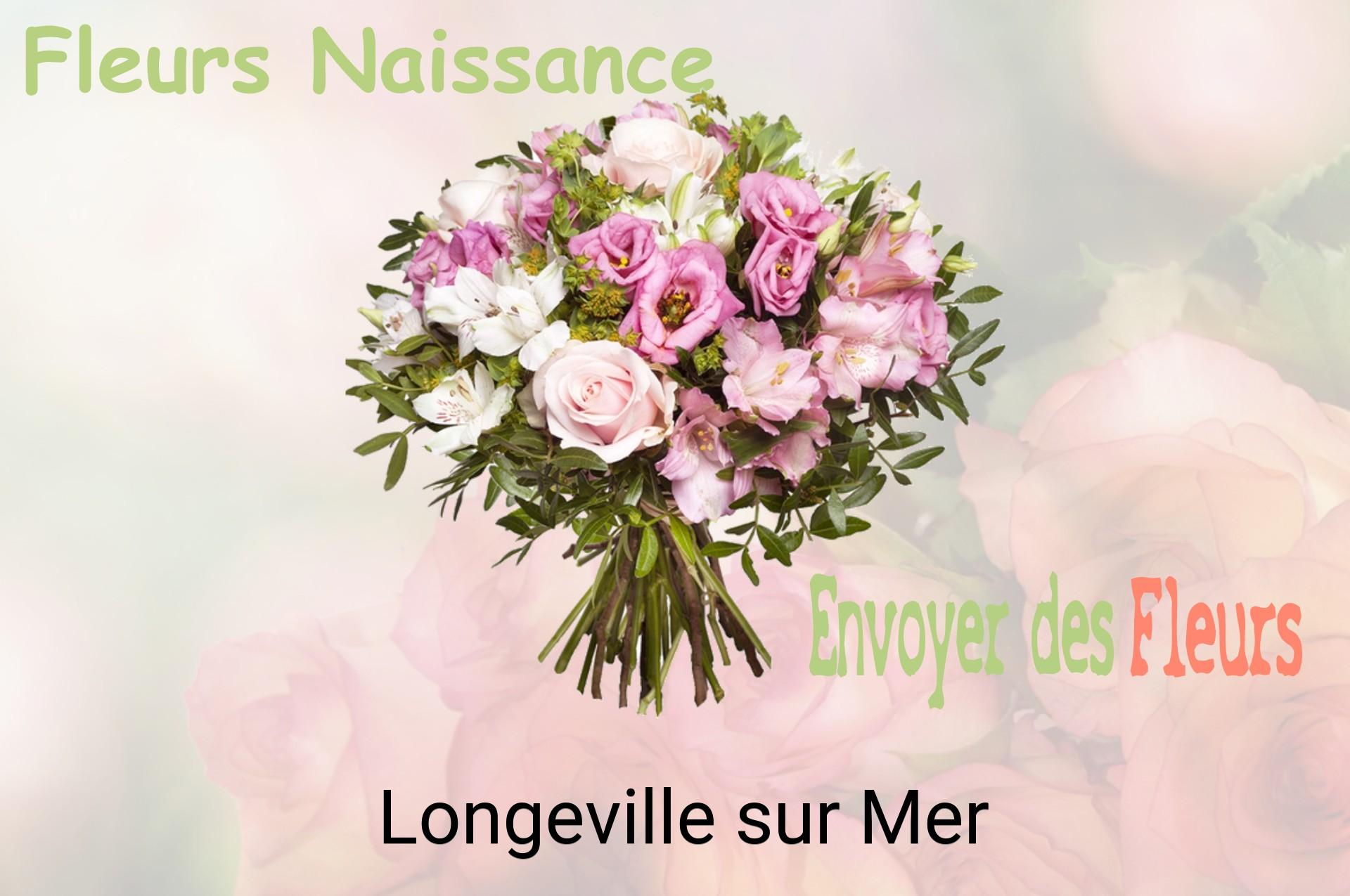 Bouquet de fleurs de naissance livré à Longeville-sur-Mer